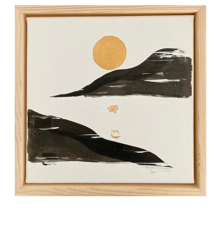 MORNING SUN, framed