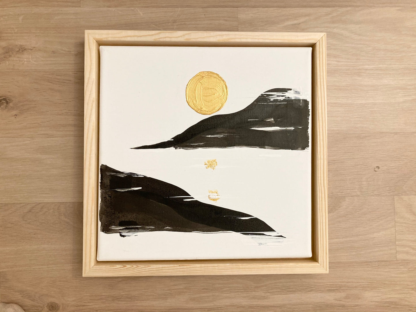 MORNING SUN, framed