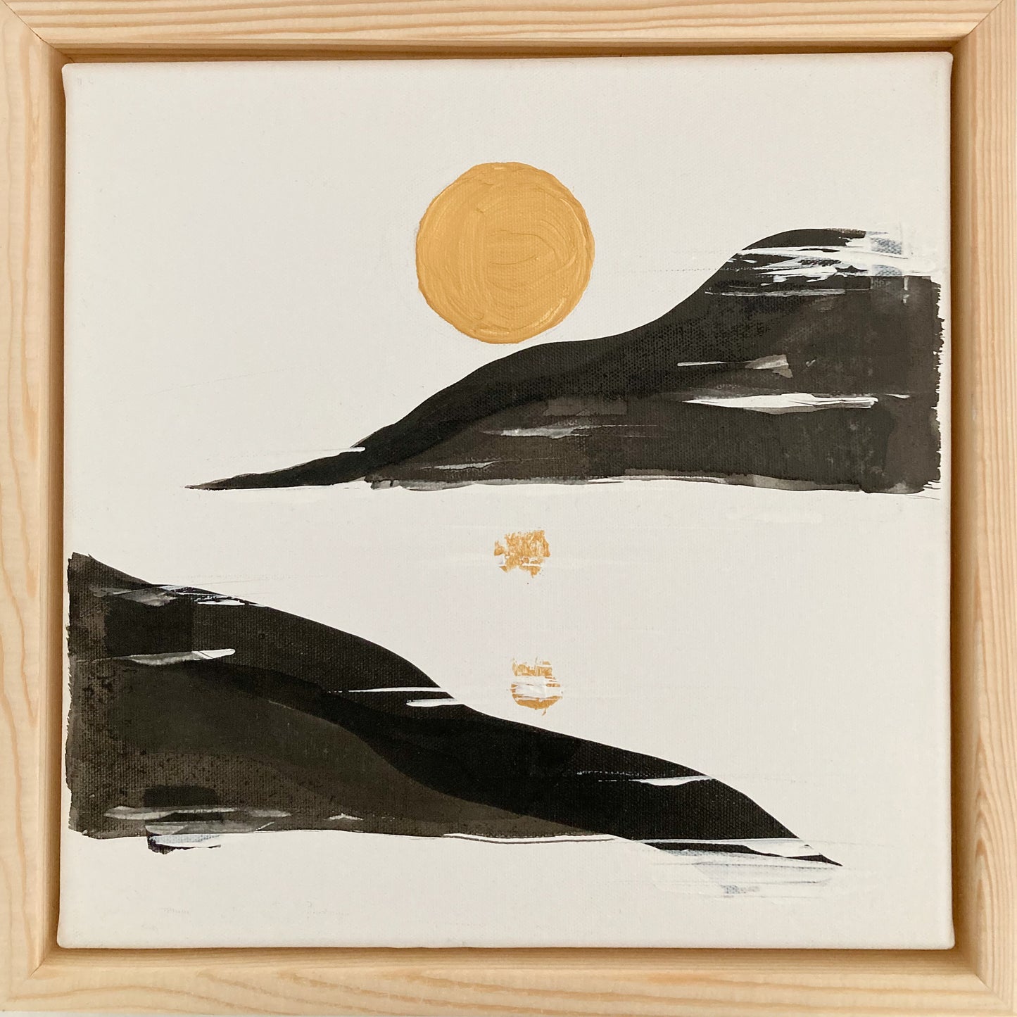 MORNING SUN, framed